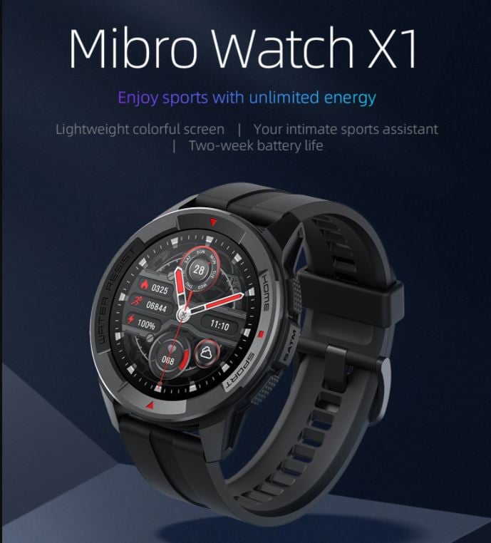 Xiaomi Mibro X1 Smart Watch Price in Bangladesh - Tech Land BD